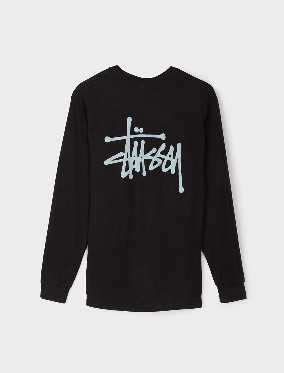Stussy Basic Logo Longsleeve T-Shirt Black