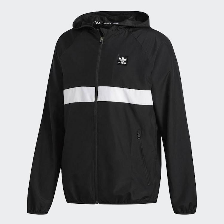 Adidas Skateboarding BB Packable Wind Jacket Black/White