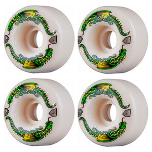 Powell Peralta Dragon Formula Green Dragon Skateboard Wheels 93a 54x34mm