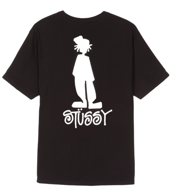Stussy Raggamon Logo T-Shirt Black