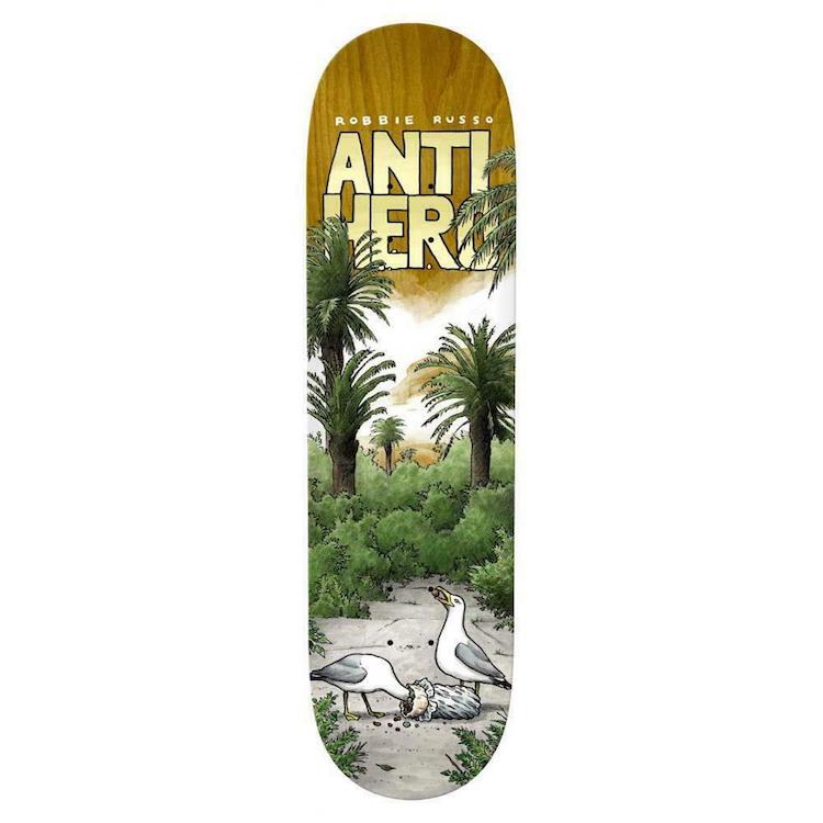 Anti Hero Skateboards Russo Landscapes Skateboard Deck 8.4