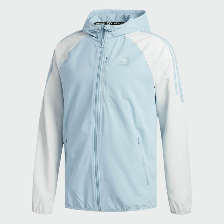Adidas Skateboarding Aerotech Wind Jacket Blue