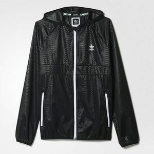 Adidas Skateboarding Climastorm Windbreaker Jacket Black