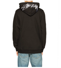 Stussy Smooth Stock Applique Hoody Black