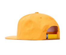 Stussy Stock Logo Snapback Cap Gold