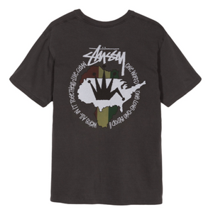 Stussy Live Clean Pigment Dyed T-Shirt Black