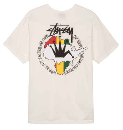 Stussy Live Clean Pigment Dyed T-Shirt Natural