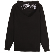 Stussy Smooth Stock Applique Hoody Black