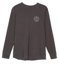 Stussy Vintage Dot Pigment Dyed L/S T-Shirt Black