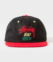 Stussy Irie Vibes Snapback Cap Black Red