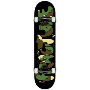 Fracture Skateboards x Yeh Cool Camo Complete Skateboard 8"