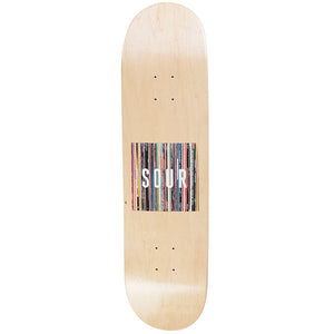 Sour Skateboards Box Logo Vinyls Skateboard Deck 8.25"