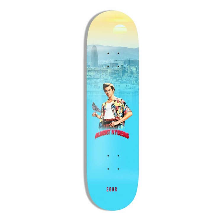 Sour Skateboards Albert Nyberg Ventura Skateboard Deck 8.25