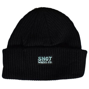 Snot Wheel Co Snot Beanie Black