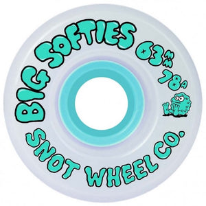 Snot Wheel Co Big Softies Skateboard Wheels 78a 63mm