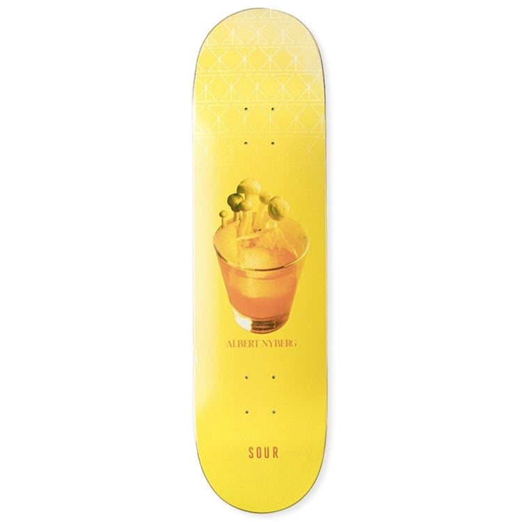 Sour Skateboards Albert Shroom Cocktail Skateboard Deck 8.25