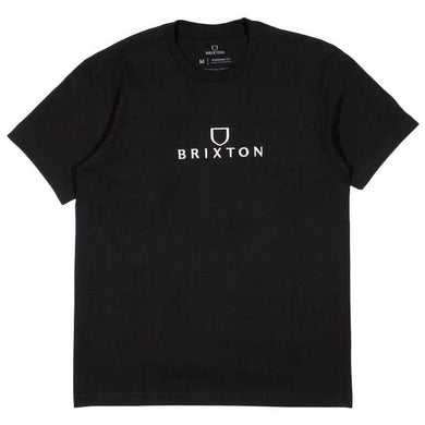 Brixton Alpha Thread S/S Standard T-Shirt Black