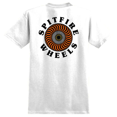 Spitfire Wheels OG Classic Fill T-Shirt White/Yellow/Orange/Red