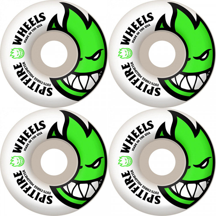 Spitfire Wheels Big Head Skateboard Wheels 99du 53mm