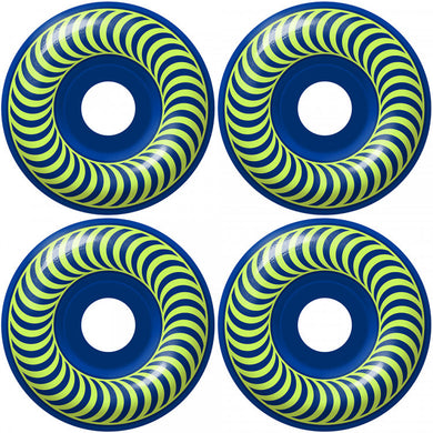 Spitfire Wheels Classics Cobalt Blue Skateboard Wheels 99a 52mm