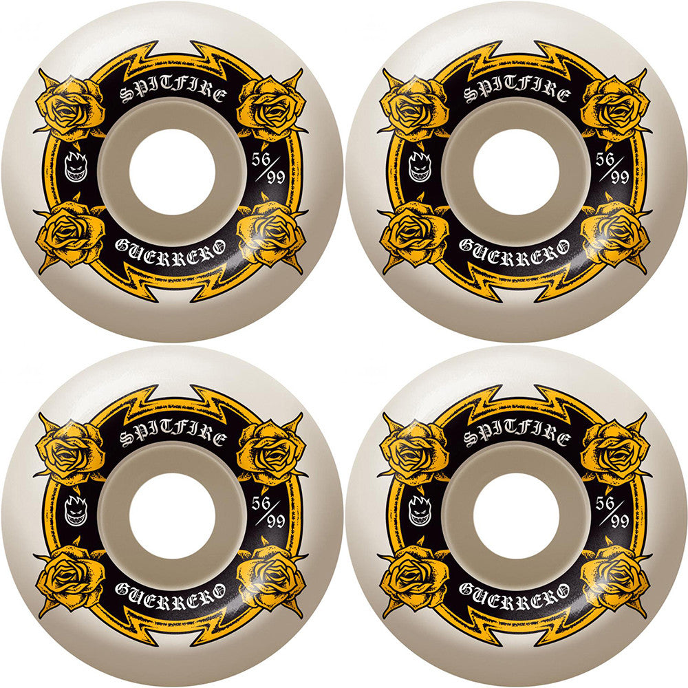 Spitfire Wheels Guerrero Lifers Skateboard Wheels 99a 56mm