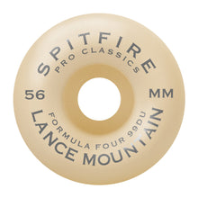 Spitfire Wheels Formula Four Lance Pro Classics Pink Skateboard Wheels 99a 54mm