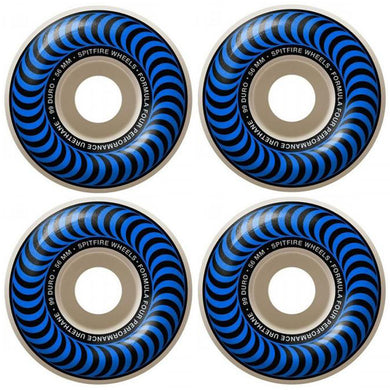 Spitfire Wheels Formula Four Classic Skateboard Wheels 99a 56mm