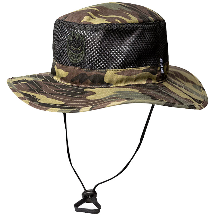 Spitfire Bighead Boonie Camo/Black Hat