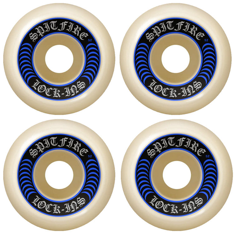 Spitfire Wheels Formula Four Lock Ins Skateboard Wheels 99a 53mm