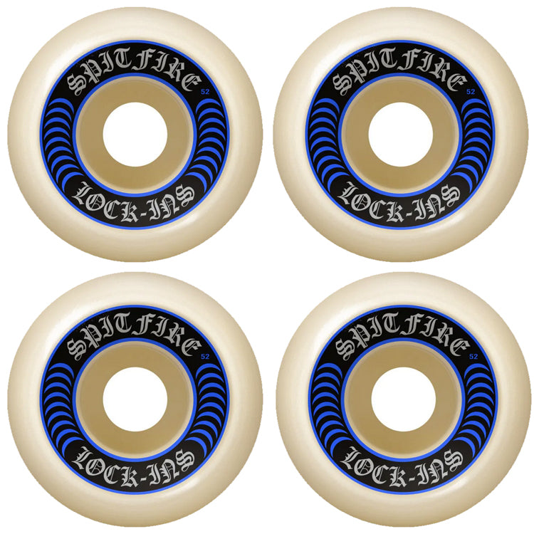 Spitfire Wheels Formula Four Lock Ins Skateboard Wheels 99a 55mm