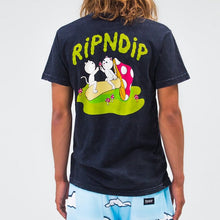 RIPNDIP Sharing Is Caring T-Shirt Black Mineral Wash