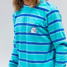RIPNDIP Peeking Nermal Polar Fleece Long Sleeve Blue
