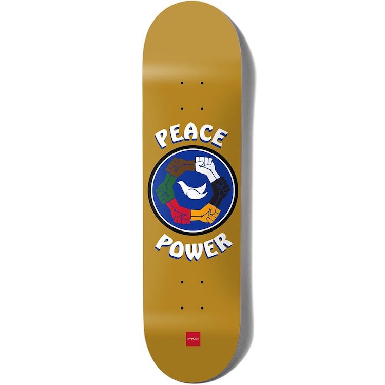 Chocolate Skateboards Kenny Anderson Peace Power One Off Skateboard Deck 8