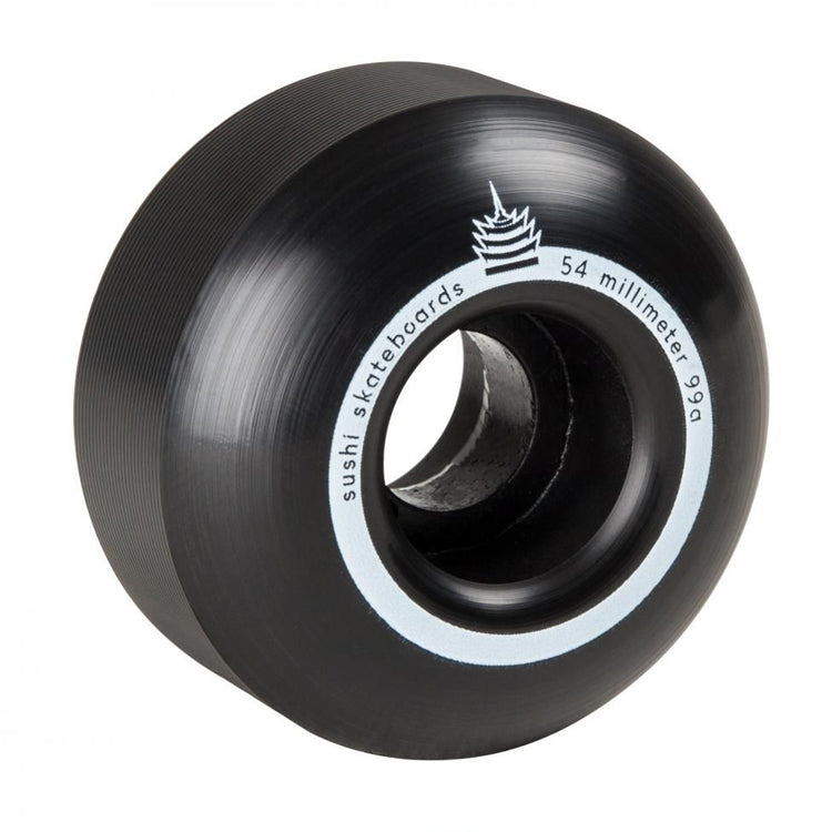 Sushi Pagoda V2 Black Skateboard Wheels 99a 53mm