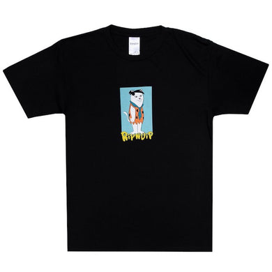 RIPNDIP Bedrock Black T-Shirt