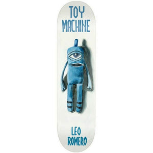 Toy Machine Leo Romero Sock Doll Skateboard Deck 7.88"