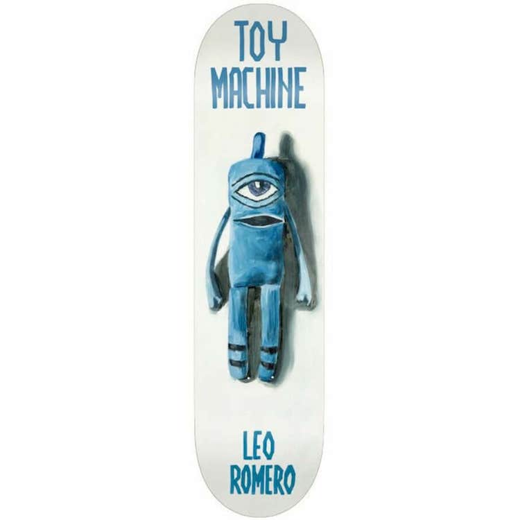 Toy Machine Leo Romero Sock Doll Skateboard Deck 7.88