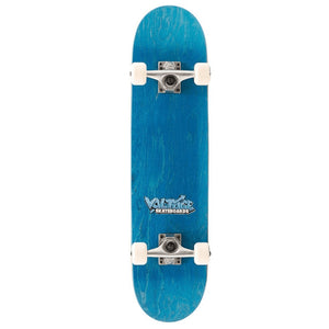 Voltage Skateboards Graffiti Logo Blue/Blue Complete Skateboard 7.5"