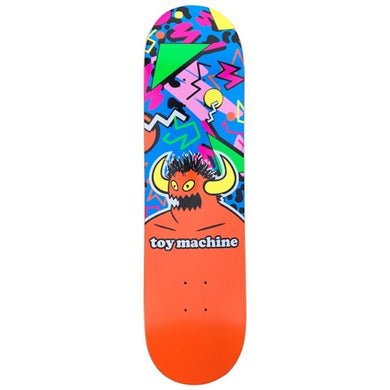 Toy Machine 80s Monster Razzmatazz Skateboard Deck 8.38