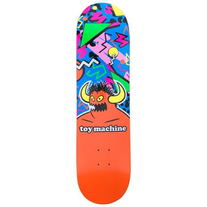 Toy Machine 80s Monster Razzmatazz Skateboard Deck 8.38"