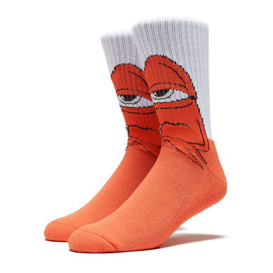 Toy Machine Bored Sect Crew Socks White