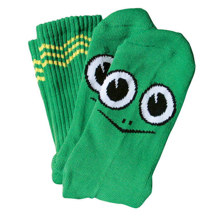 Toy Machine Turtle Boy Socks Green