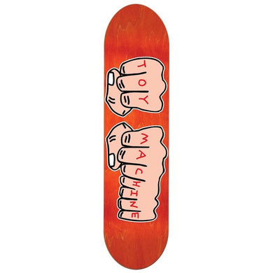 Toy Machine Fists Skateboard Deck 8.5