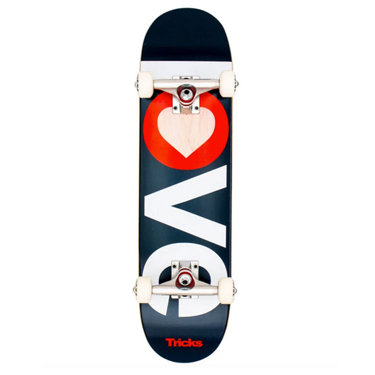 Tricks Skateboards Love Mini Complete Skateboard 7.25