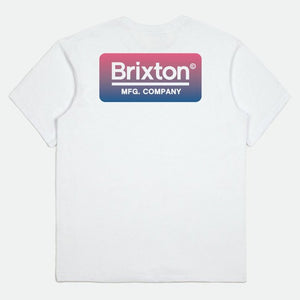 Brixton Palmer Tailored S/S Standard T-Shirt White
