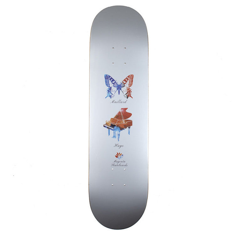 Magenta Skateboards Butterfly Hugo Maillard Skateboard Deck 7.875