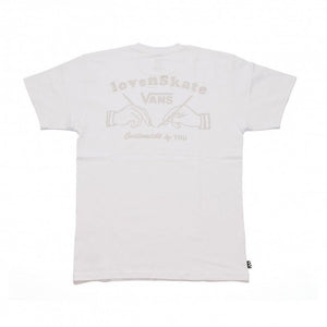 Vans X Lovenskate Pen Pocket 'CUSTOMADE BY YOU' T-Shirt White