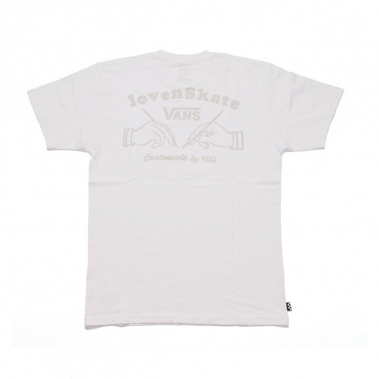 Vans X Lovenskate Pen Pocket 'CUSTOMADE BY YOU' T-Shirt White