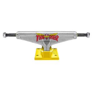 Venture Trucks x Thrasher Polished Yellow High Skateboard Trucks 5.6