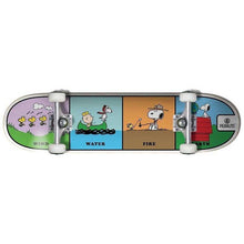 Element Peanuts Wind Water Fire Earth Complete Skateboard 8"